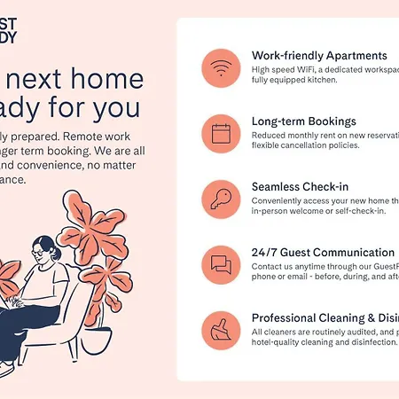 Guestready - Superbe Part Dieu Apartman *